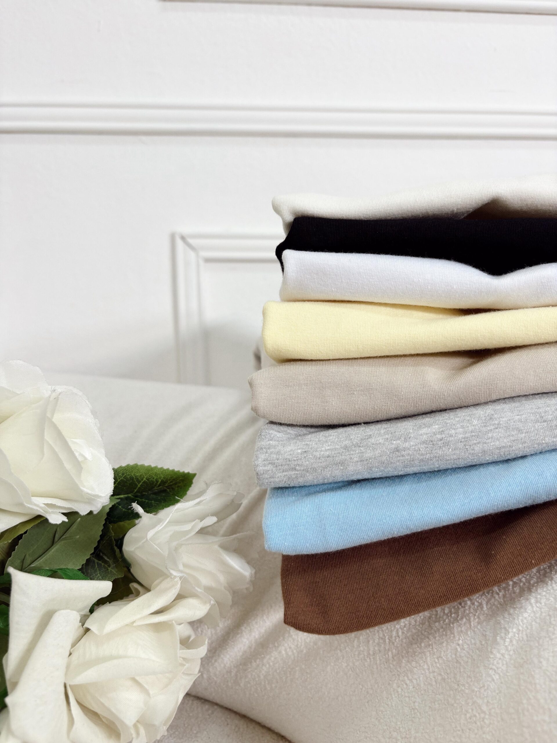 REMERA ALGODON CON LYCRA BASICA - Imagen 2