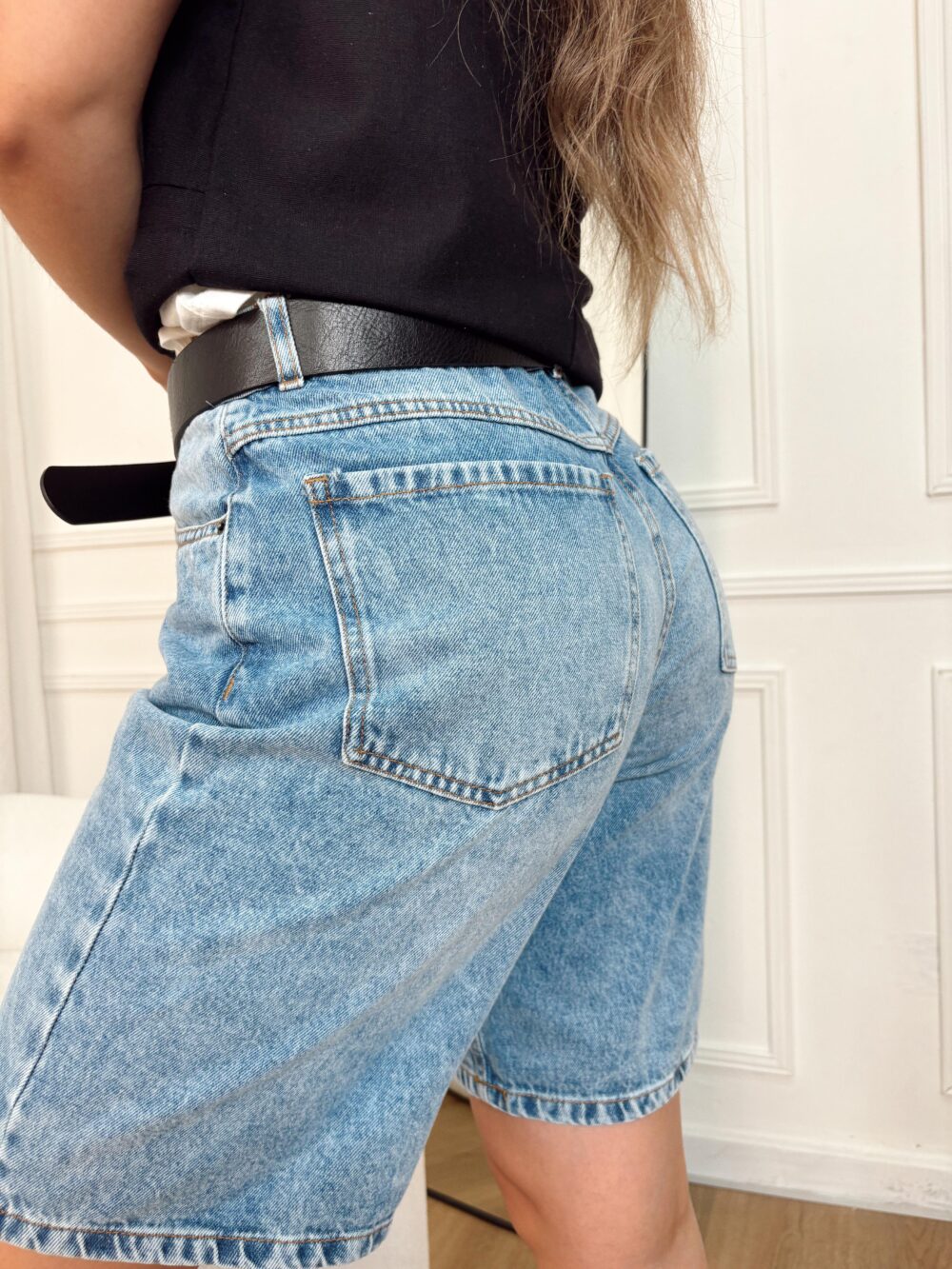 BERMUDA JEANS BAGGY 5578 - Imagen 5