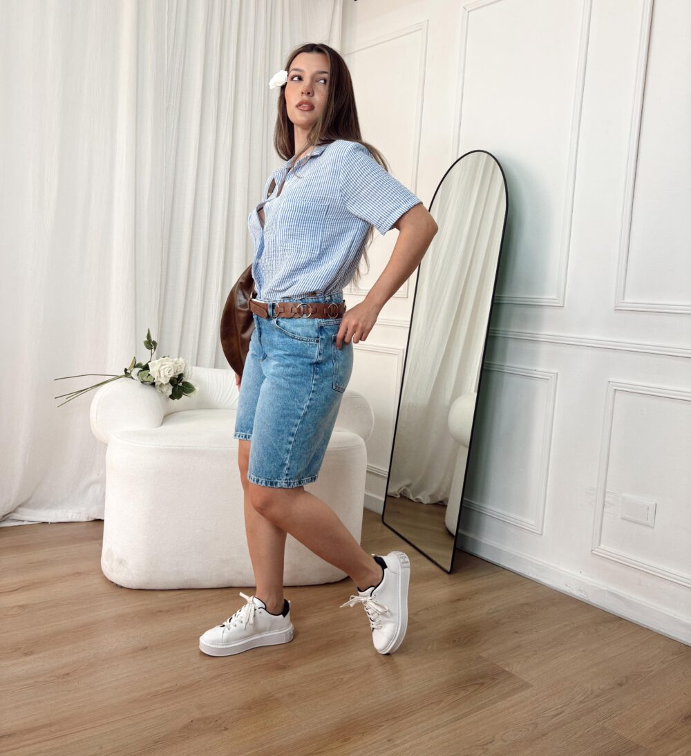 BERMUDA JEANS BAGGY 5578 - Imagen 6