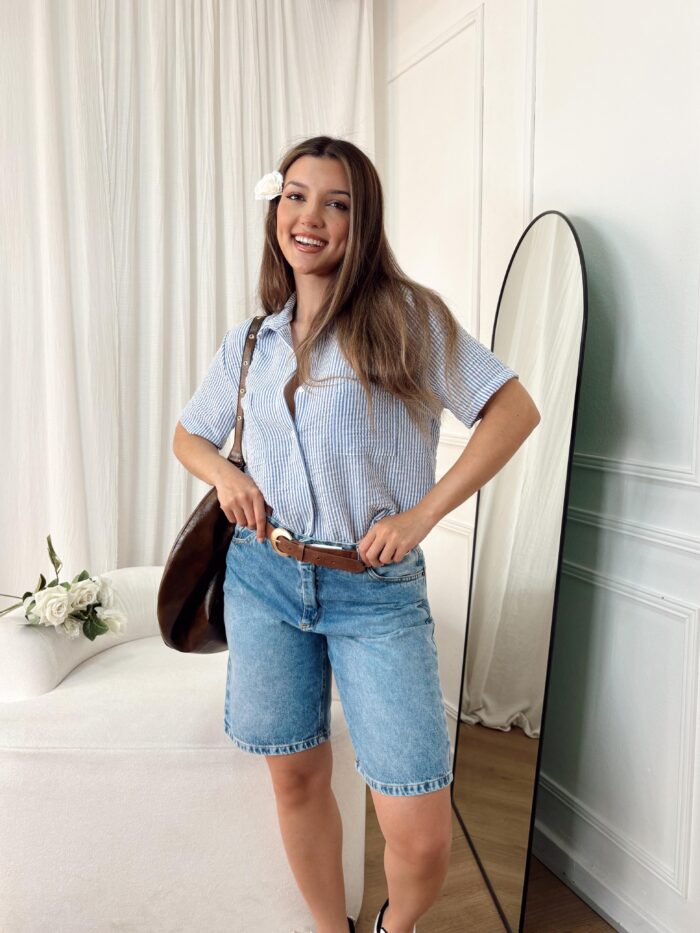 BERMUDA JEANS BAGGY 5578