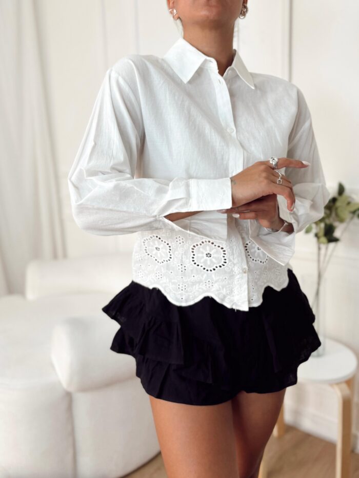 CAMISA SANTANDER BORDADA