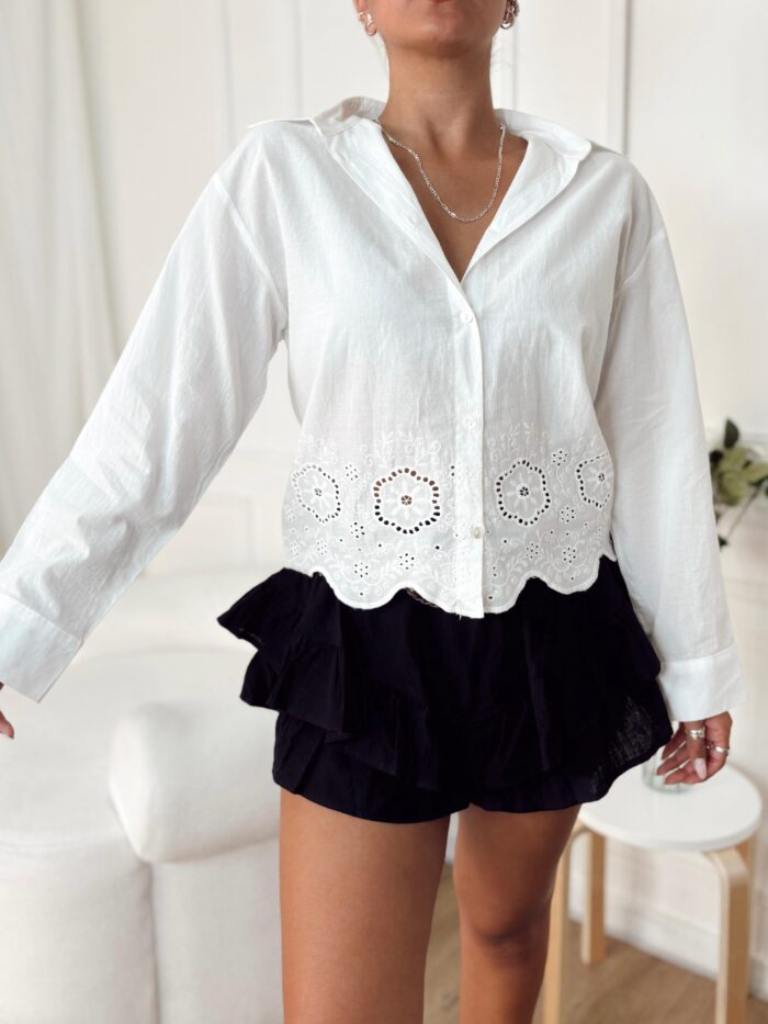 CAMISA SANTANDER BORDADA