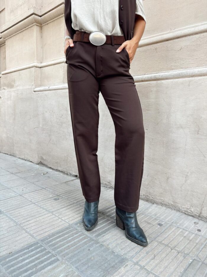 PANTALON CLASICO SASTRERO RECTO MILAN