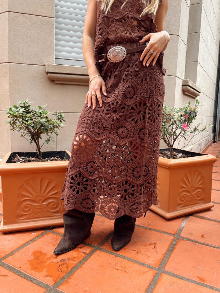 POLLERA JUDIT CROCHET