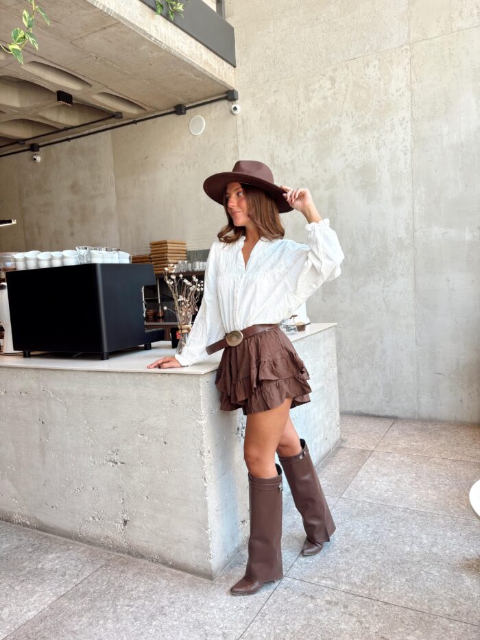 SHORT POLLERA BRAZIL MADRILEÑO