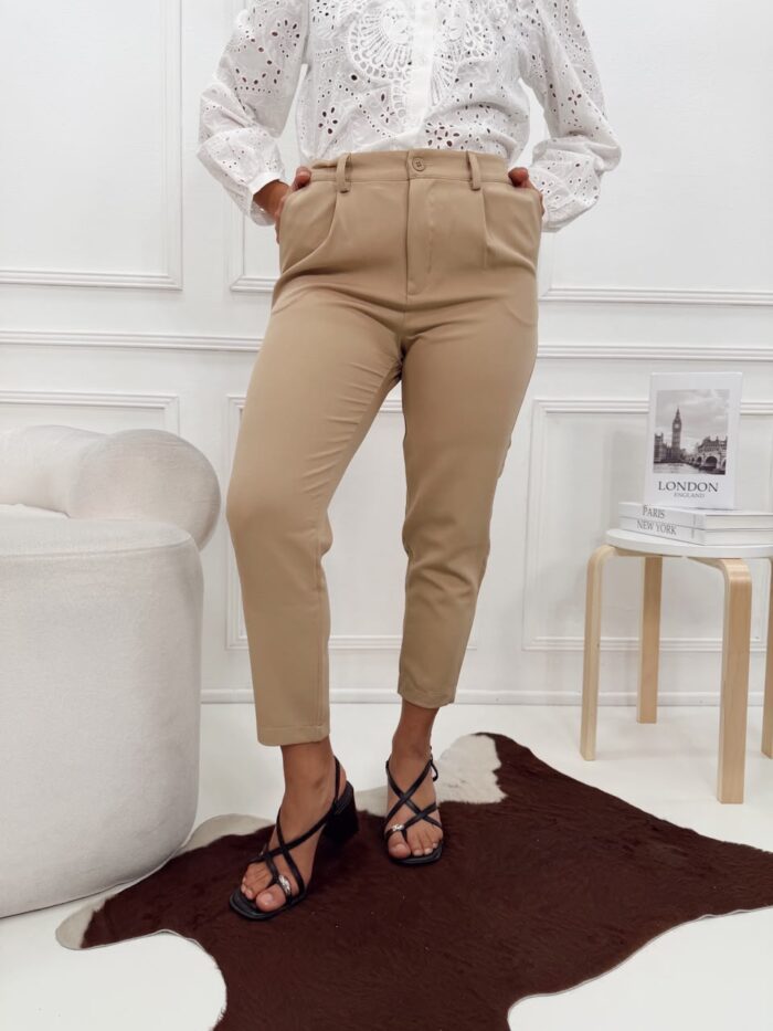 PANTALON SASTRERO JESICA CHUPIN CON ELASTICO