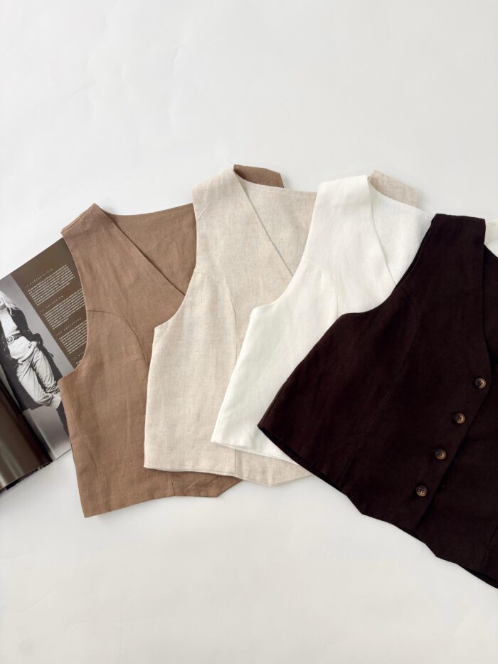 CHALECO DE LINO CORDOBA
