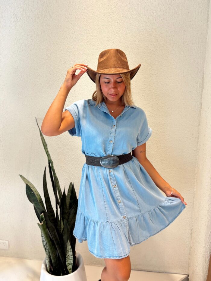 VESTIDO SIMIL JEANS DIAMON