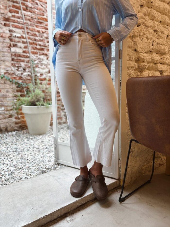 JEANS BLANCO MINI FLAME 5220