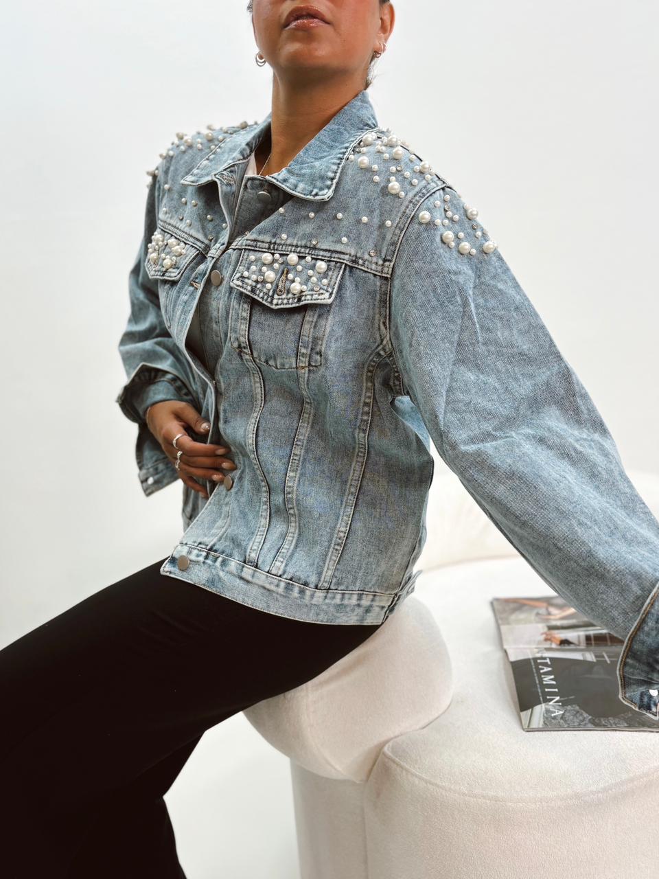 CAMPERA JEANS PERLAS ART 1040 - Imagen 20