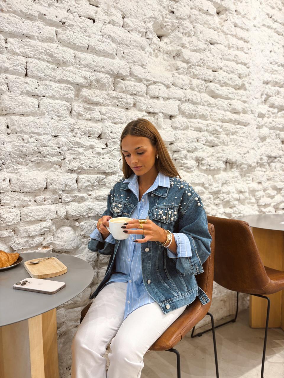 CAMPERA JEANS PERLAS ART 1040 - Imagen 7