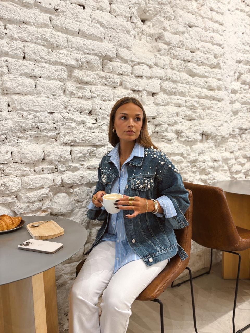 CAMPERA JEANS PERLAS ART 1040 - Imagen 12