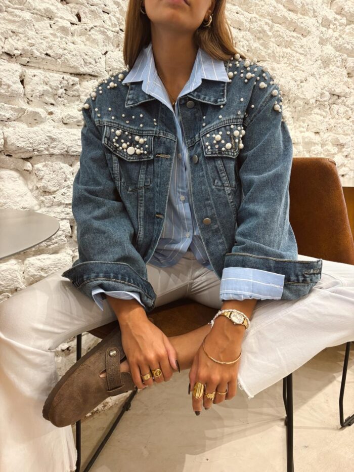 CAMPERA JEANS PERLAS ART 1040