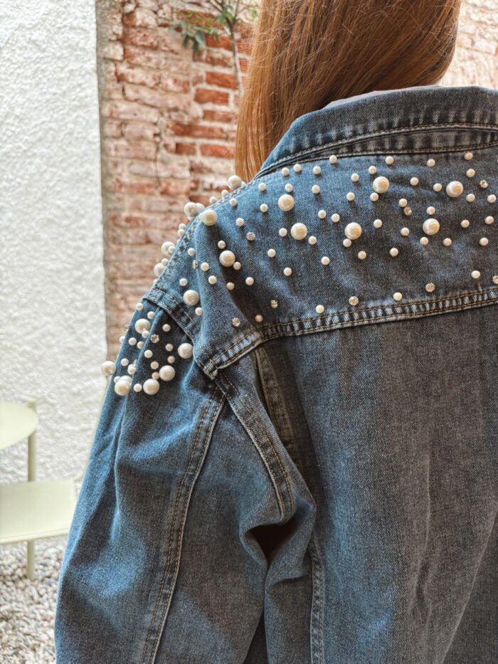 CAMPERA JEANS PERLAS ART 1040