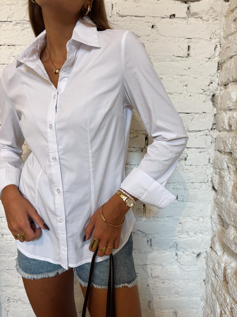 CAMISA POPLIN LISA Art KB 4121 - Imagen 2