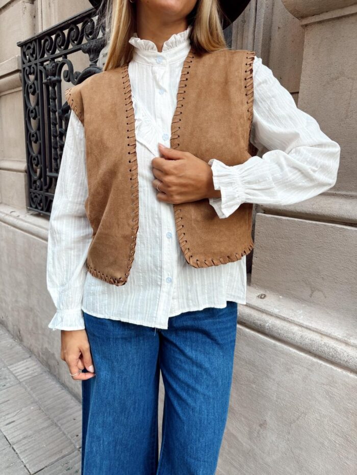 CHALECO GAMUZA IMPORTADO