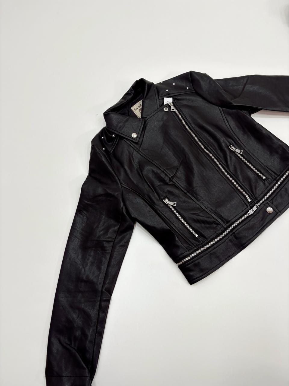 CAMPERA ECOCUERO TACHAS - Imagen 7