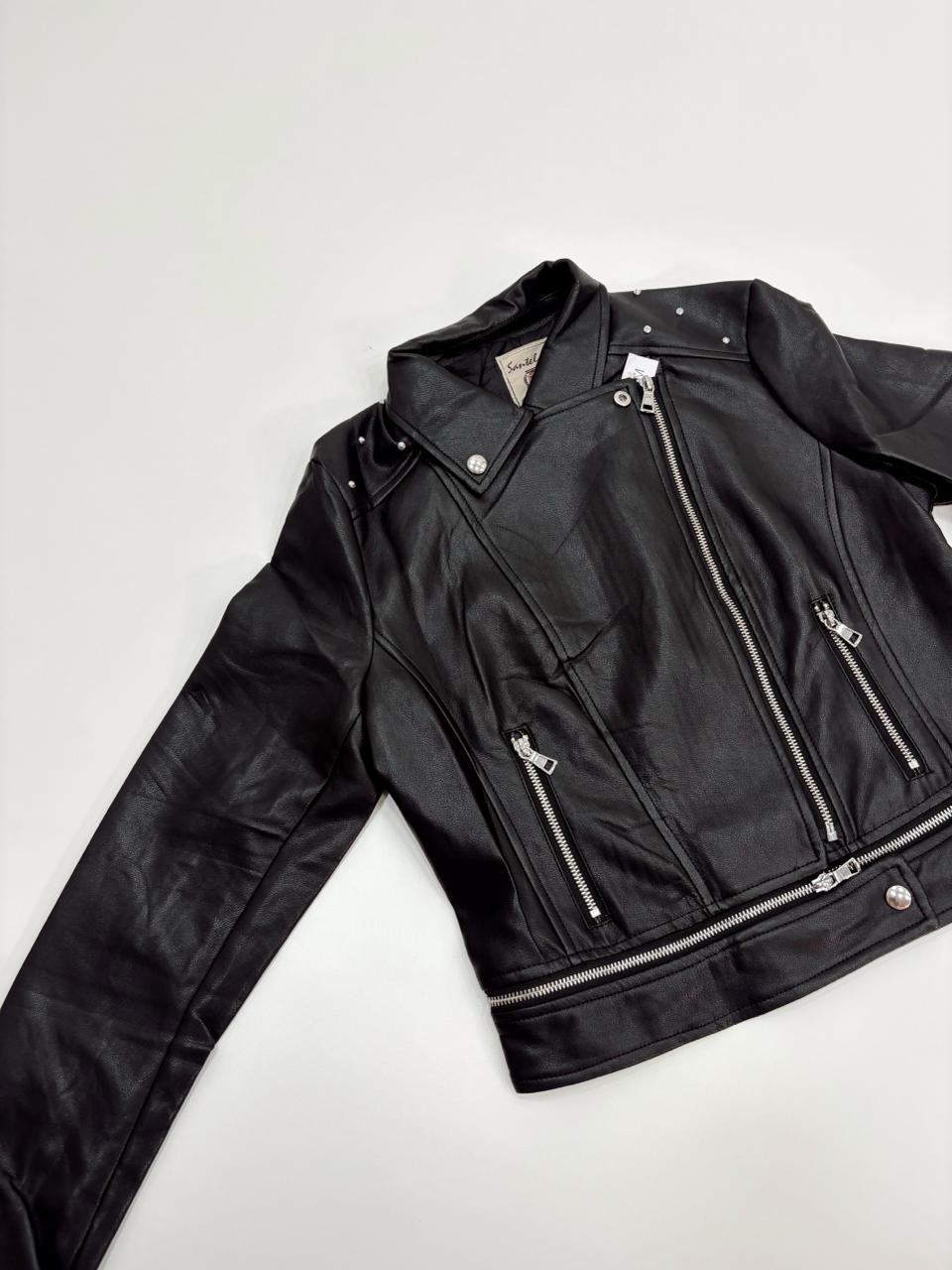 CAMPERA ECOCUERO TACHAS - Imagen 11