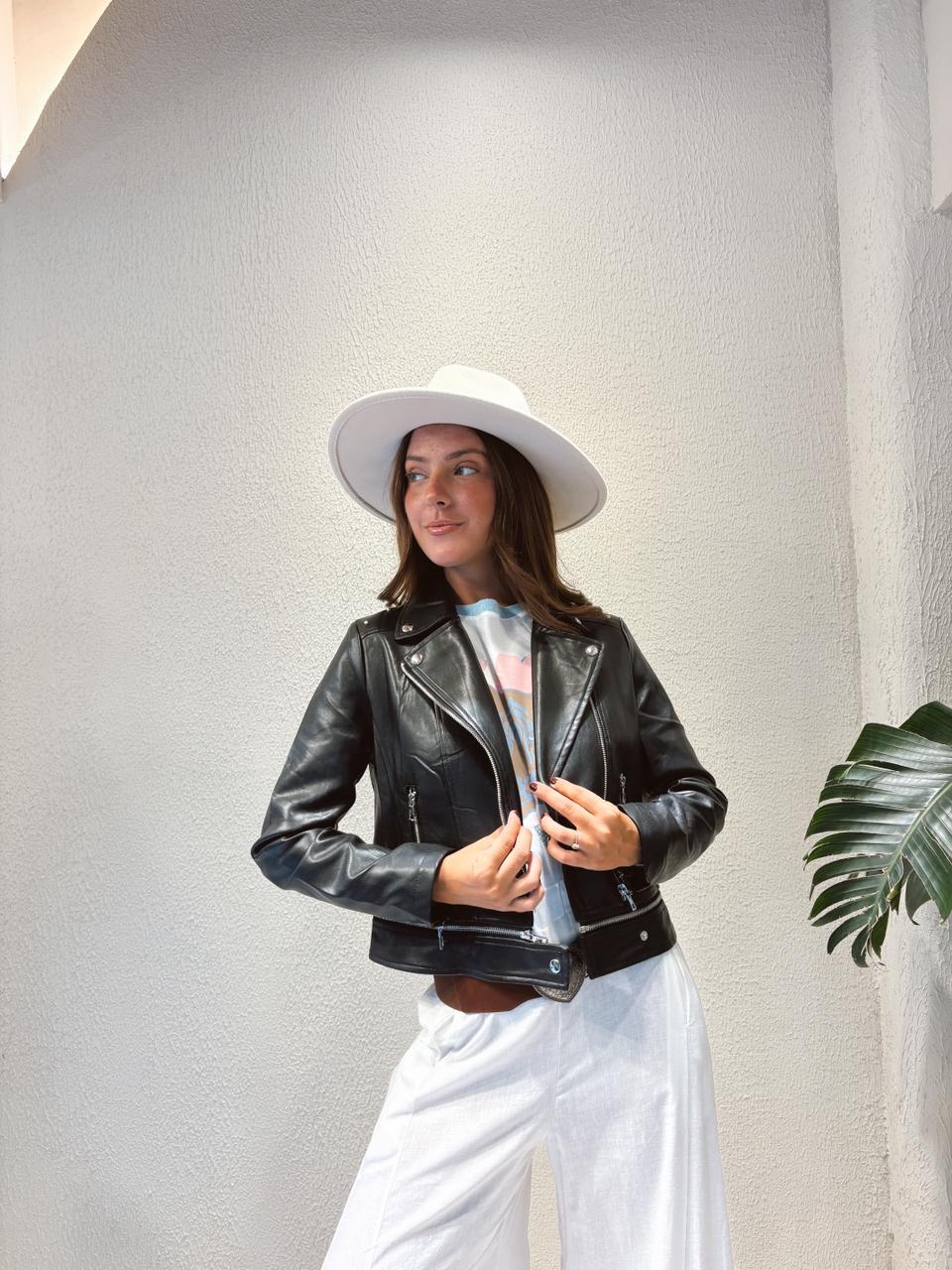 CAMPERA ECOCUERO TACHAS - Imagen 8