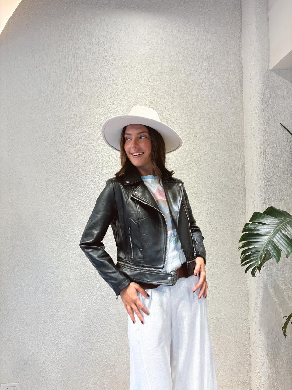 CAMPERA ECOCUERO TACHAS - Imagen 10