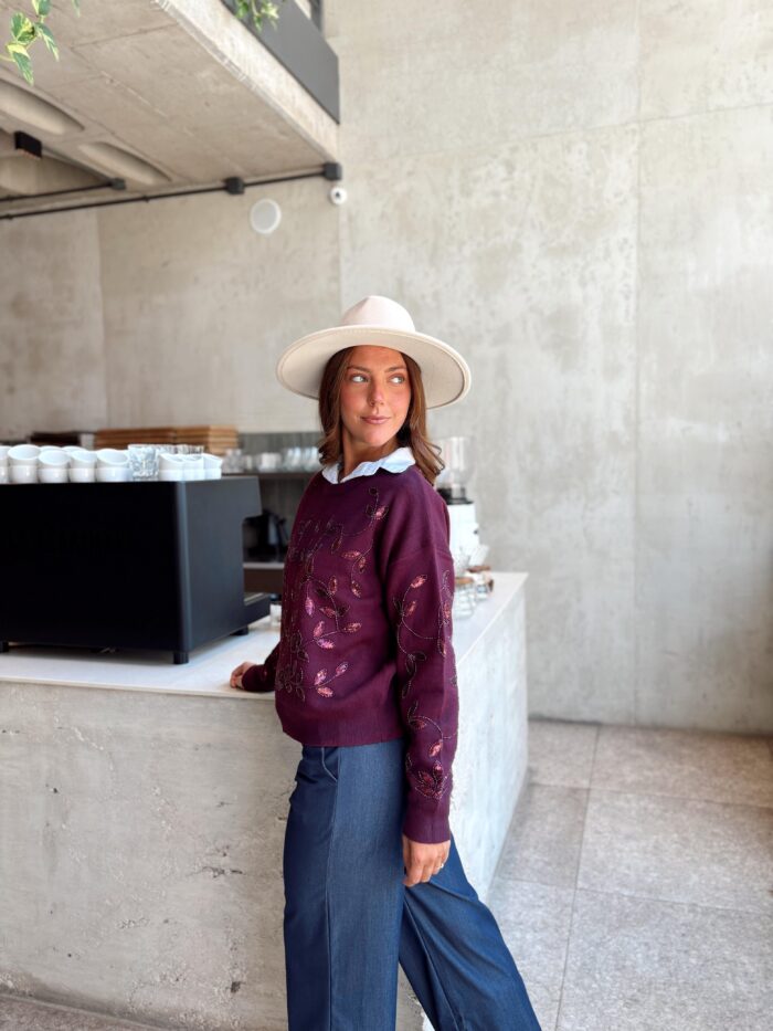 SWEATER IMPORTADO PLANTAS QUEBEC