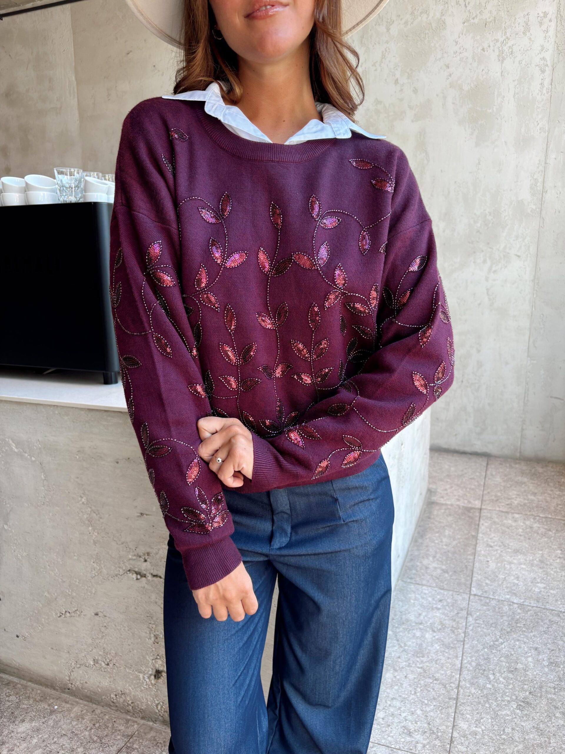 SWEATER IMPORTADO PLANTAS QUEBEC - Imagen 2