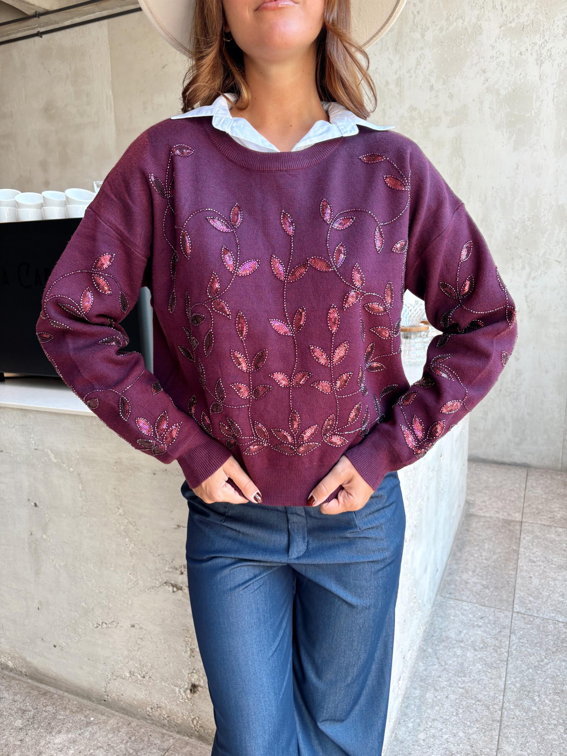 SWEATER IMPORTADO PLANTAS QUEBEC - Imagen 3