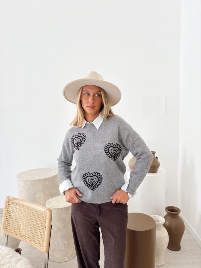 SWEATER CORAZON IMPORTADO