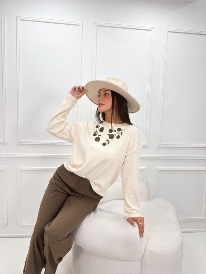 SWEATER BERLIN BREMER BORDADO