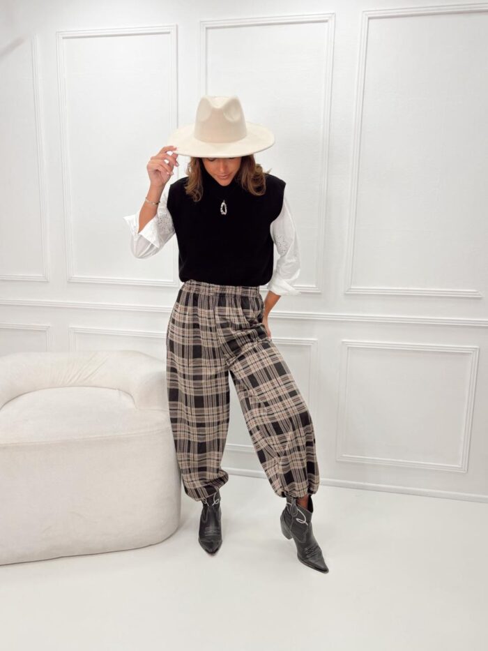 PANTALON ALADINO CUADRILLE
