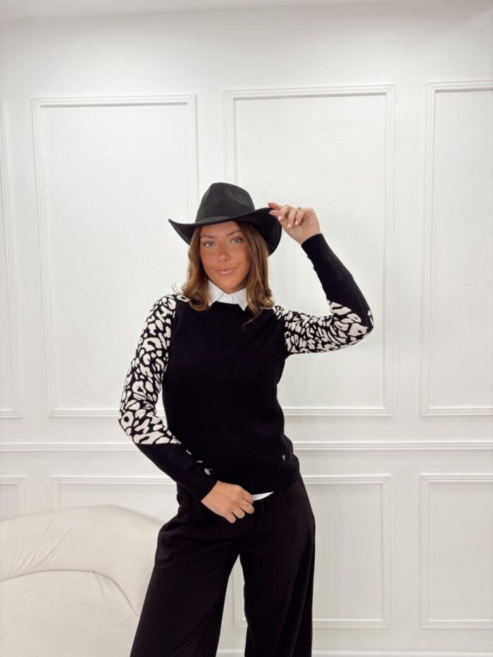 SWEATER DOBLE BREMER PRINT