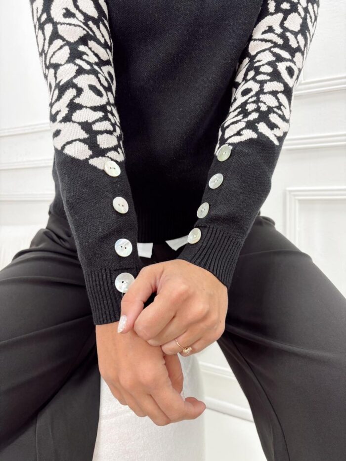 SWEATER DOBLE BREMER PRINT