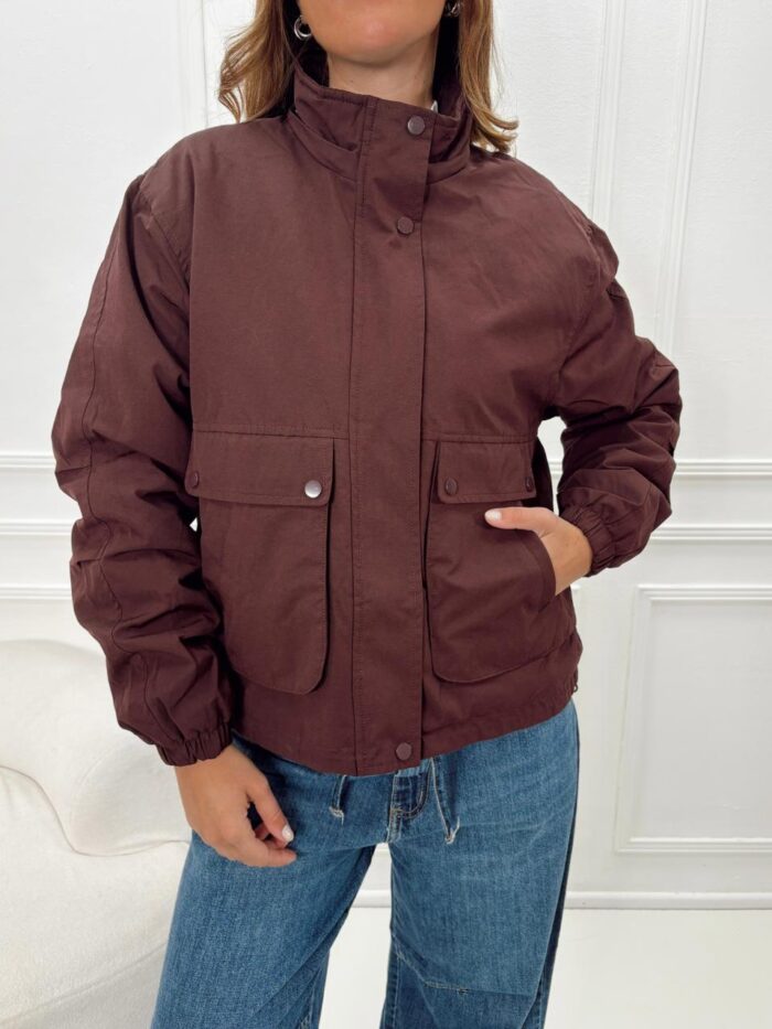 CAMPERA CAMILA CON PIEL
