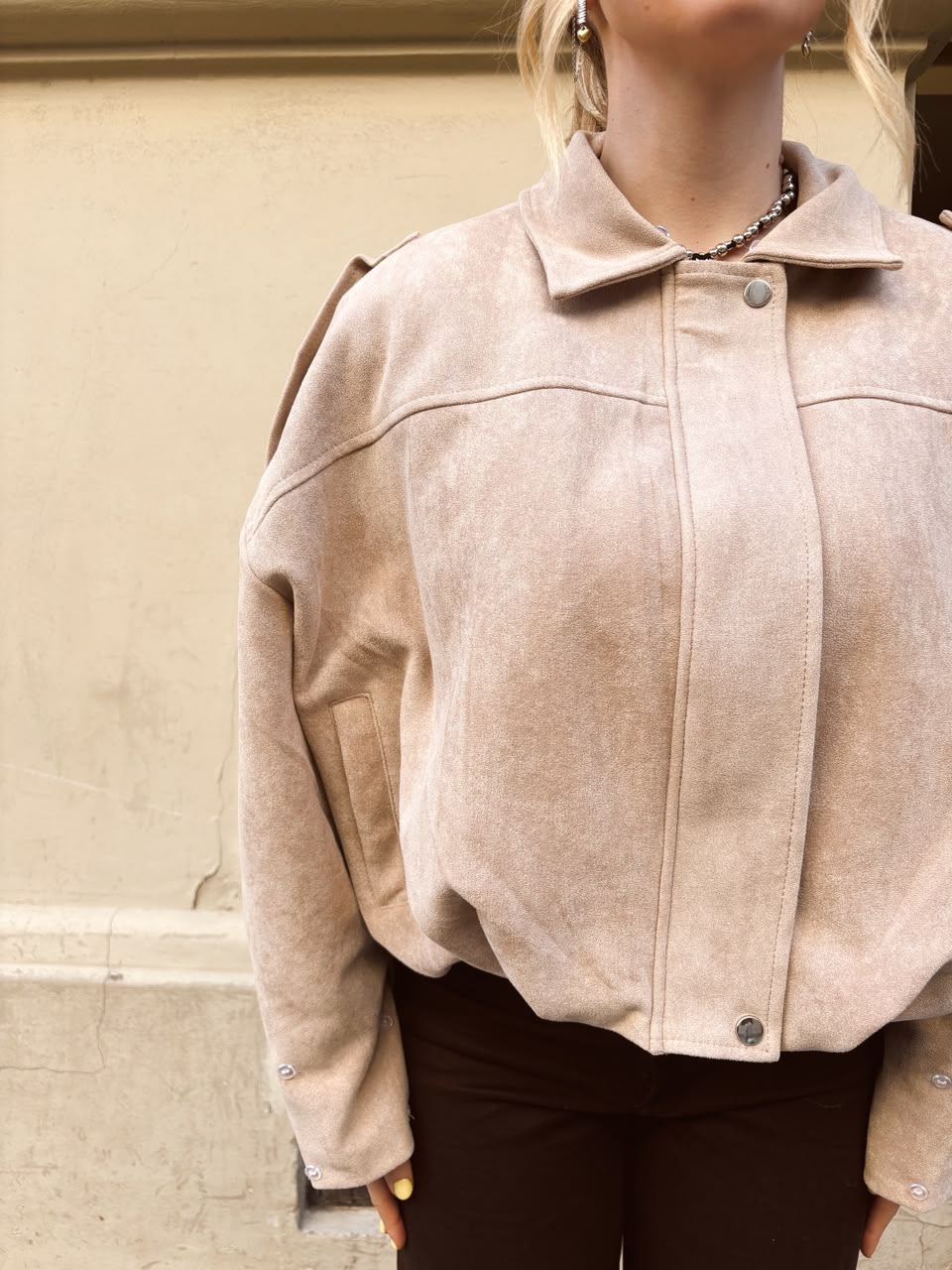 CAMPERA GAMUZA PELO VIRAL - Imagen 5