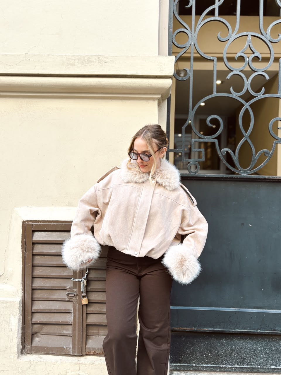 CAMPERA GAMUZA PELO VIRAL - Imagen 3