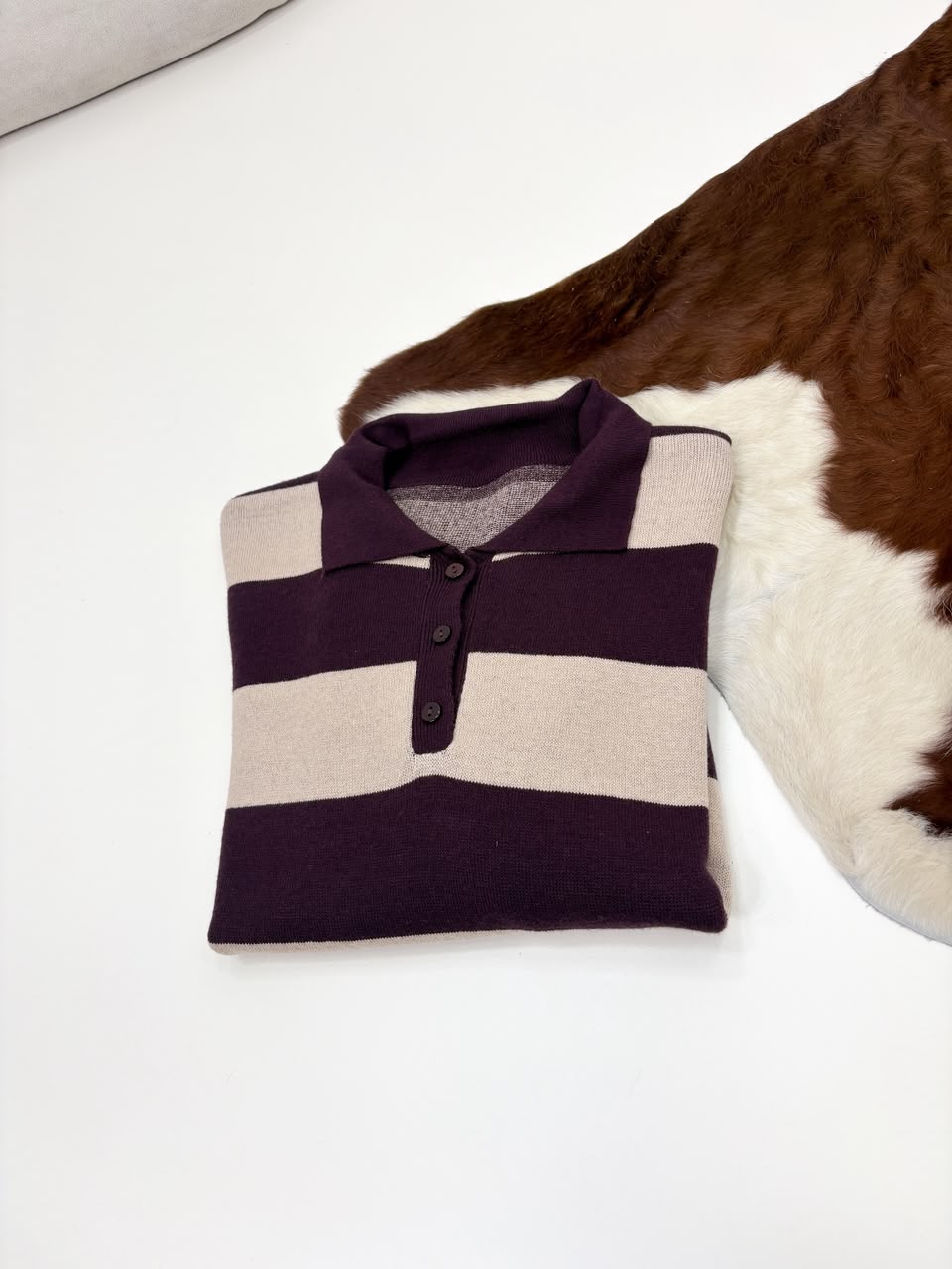 SWEATER CHOMBA VARSOVIA BREMER RAYADO - Imagen 9