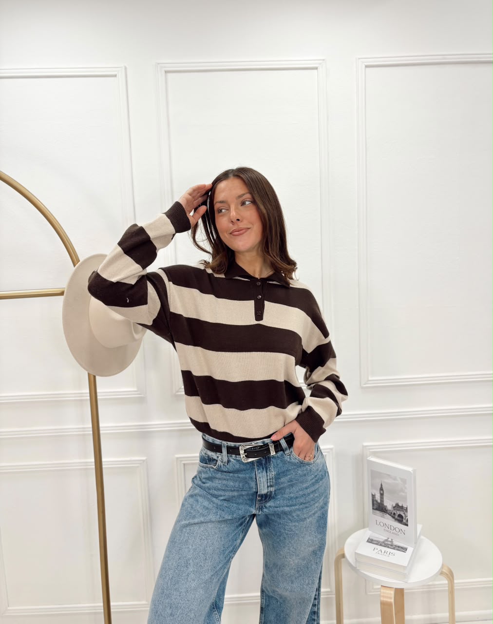 SWEATER CHOMBA VARSOVIA BREMER RAYADO - Imagen 5