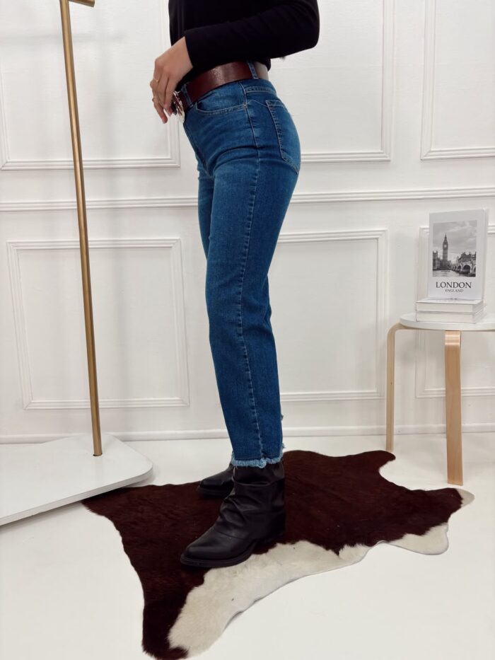 JEANS CROP DEFLECADO CLASIC 5225