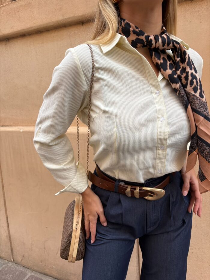 CAMISA RAYAS GEMA IMPORTADA
