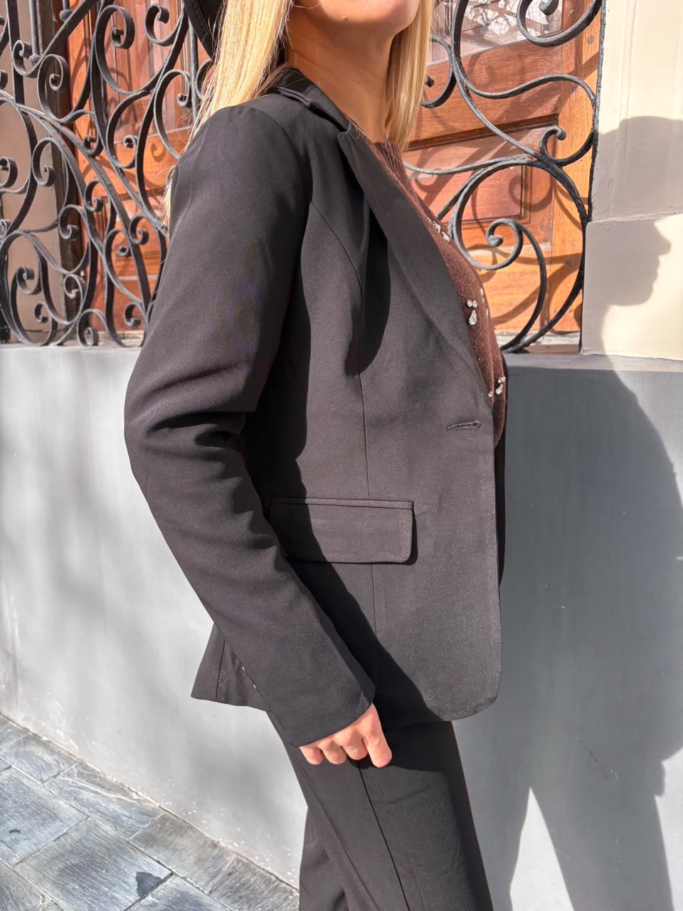 BLAZER FORRADO BIANCA - Imagen 4