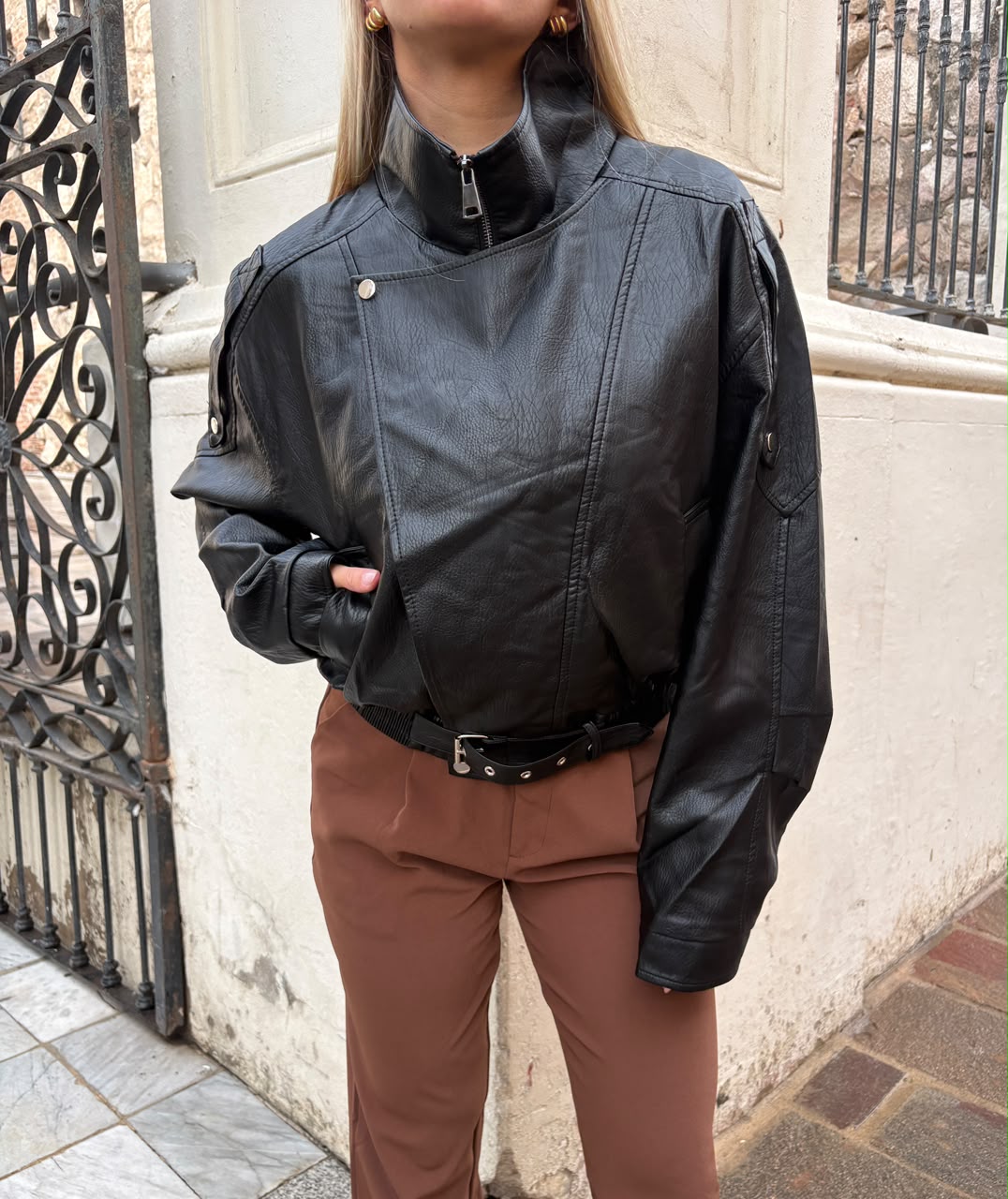 CAMPERA ECO CUERO CALA - Imagen 3
