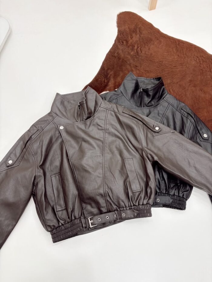 CAMPERA ECO CUERO CALA