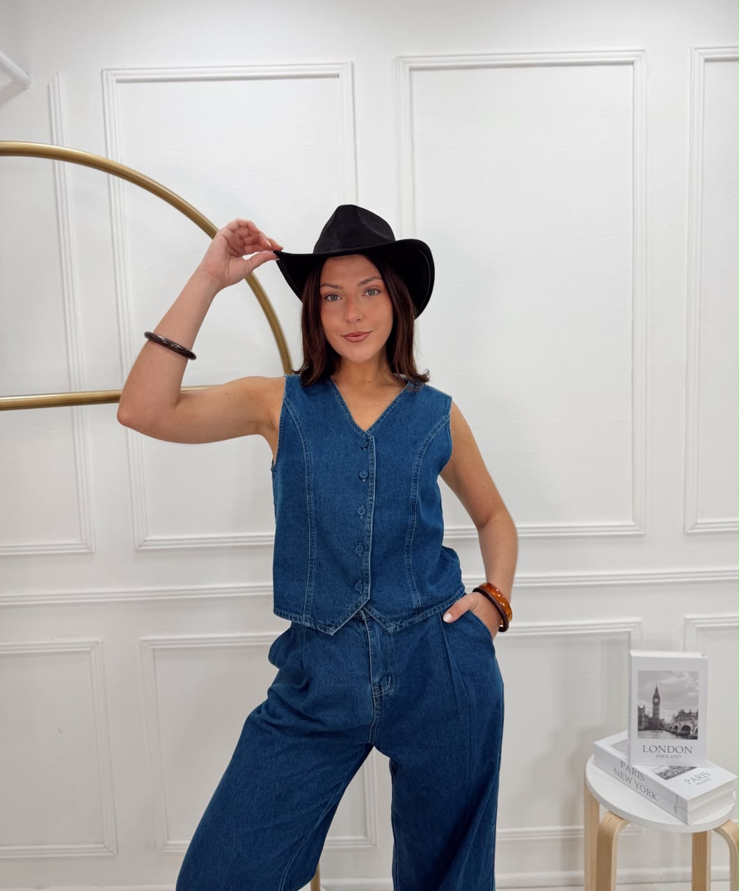 CHALECO DENIM ROUX - Imagen 8