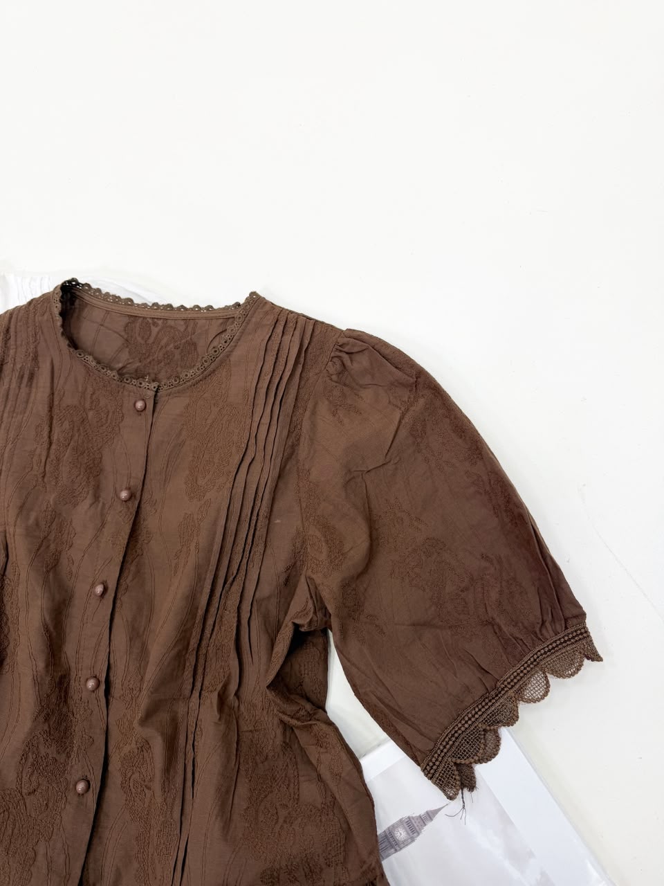 CAMISA MAO DE ENCAJE - Imagen 6