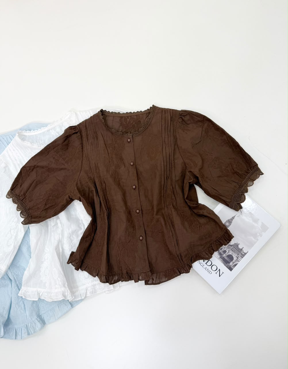 CAMISA MAO DE ENCAJE - Imagen 2