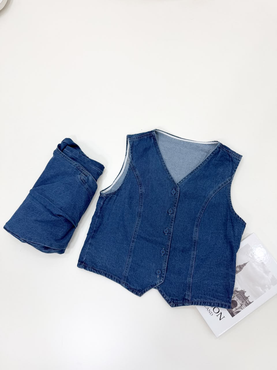 CHALECO DENIM ROUX - Imagen 17