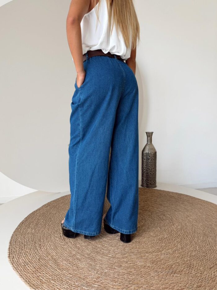 PANTALON DENIM ROUX