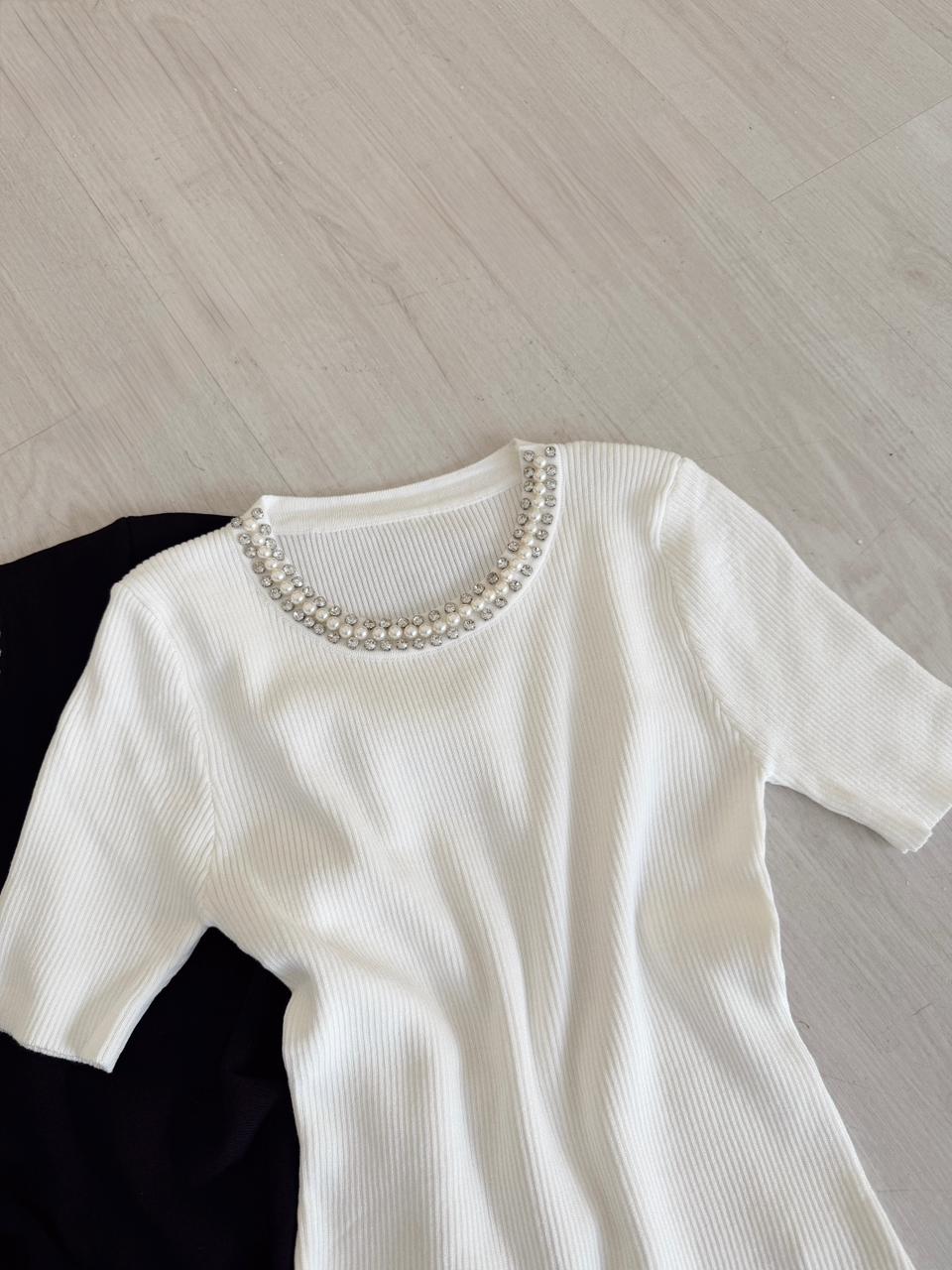 REMERA HILO MORLEY PERLA