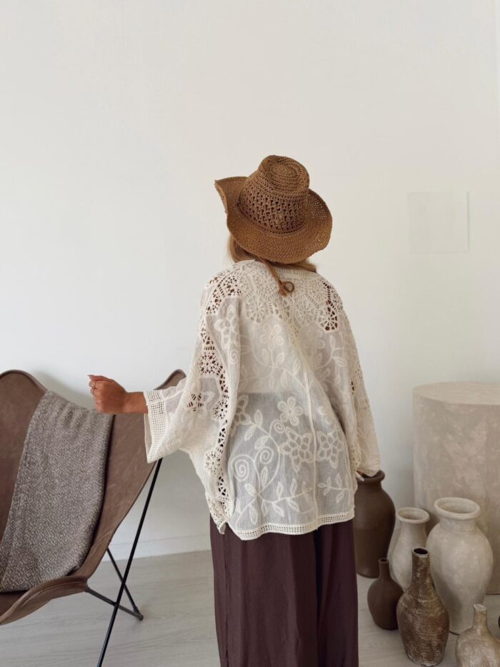KIMONO SOFIA BRODERIE BORDADO
