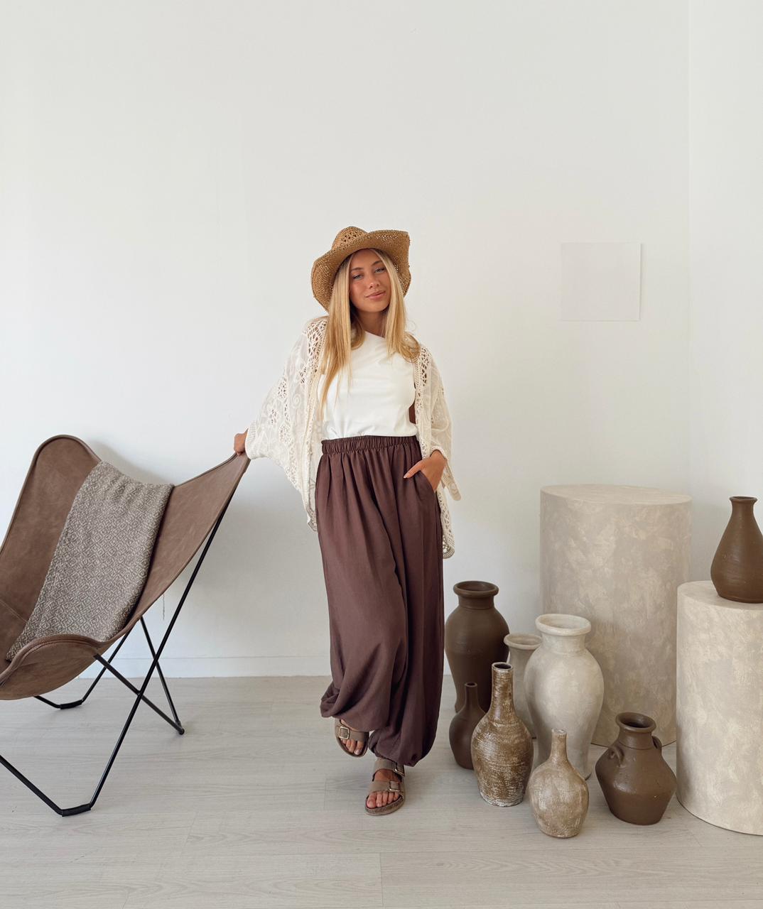 KIMONO SOFIA BRODERIE BORDADO - Imagen 4